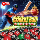 Cricket Ball Roulette bingo plus